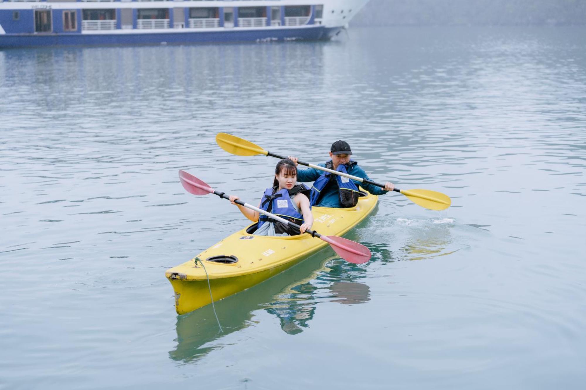 Hotel Aqua Of The Seas Cruise Halong Hạ Long Exterior foto